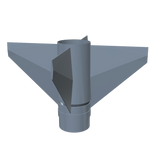 Boyce Honest John Fin Can for BT-70 body tube (29mm motor mount)