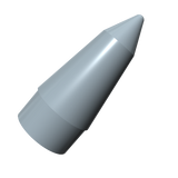 Boyce AS204 Apollo 5 Nose Cone Kit 1:100 Scale