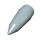 Boyce AS204 Apollo 5 Nose Cone Kit 1:100 Scale