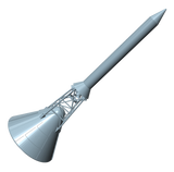 Apollo Abort Capsule Model Rocket Rendering