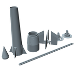 Don Feng 15B Model Missile Parts