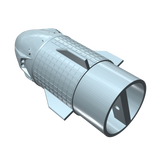 SpaceX Dragon II Nose Cone Upgrade Assembled