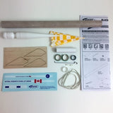 Estes Rockets Black Brant III parts layout