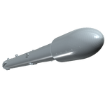 SpaceX Falcon 9 Model Rocket Kit Body Closeup