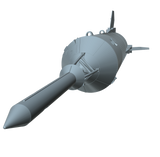 Little Joe II Model Rocket Kit Escape Tower 3d Rendering