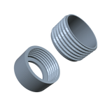 Close Up of 24MM Screw On Retainers