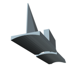 Maxi Pershing 1A Fin Kit Underside View