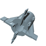 Redstone Fin Can As Seen from Back Angle