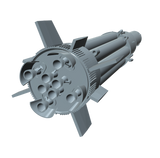 Saturn I SA-7 Flying Model Rocket Builders Kit Fin Can