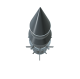 Saturn I SA-5 Flying Model Rocket Builders Kit Nose Cone