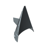 Saturn V Fin Upgrade Kit Inner View
