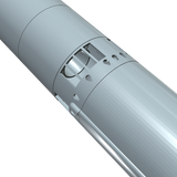 Gemini Titan II Builders Kit 3d Rendering Main Body Closeup