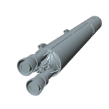 Gemini Titan II Builders Kit 3d Rendering Engine Closeup
