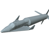 Dyna-soar model rocket left side