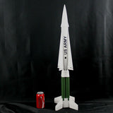 Nike Hercules Rocket Builders Kit 1/14th Scale Compared to Coke Can