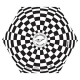Black & White 6" Estes Opened Parachute