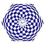 Blue & White 18" Estes Opened Parachute