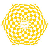 Yellow & White 9" Estes Opened Parachute