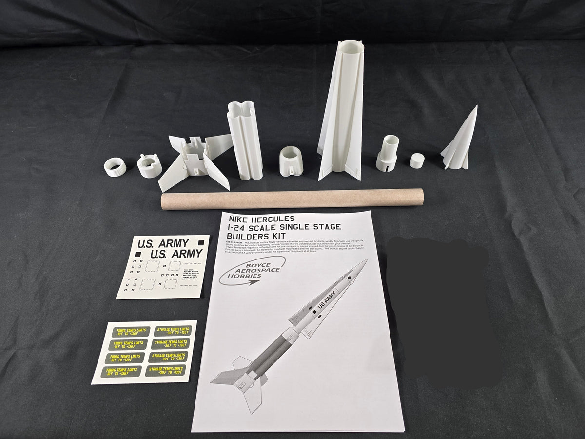 Boyce Nike Hercules Complete Model Rocket Kit 1:24 Scale – Boyce ...