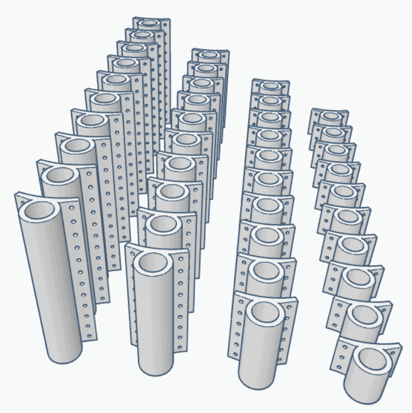 Boyce Conformal Launch Lug Bulk Pack (3/16