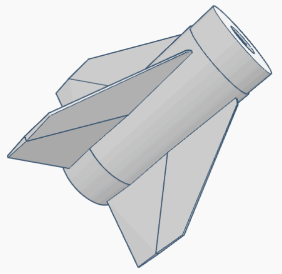 Boyce Patriot Missile Fin Can (Estes 3