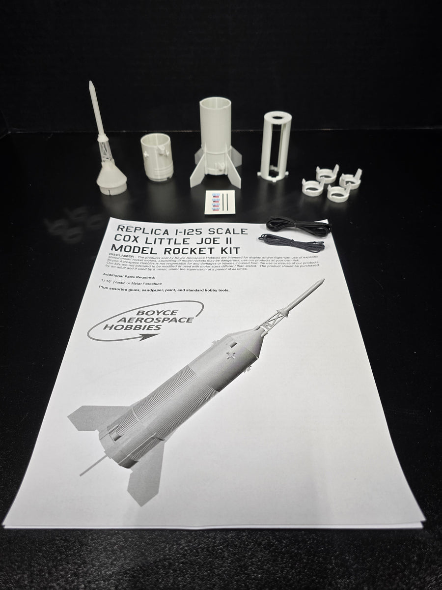 Boyce Replica Cox Little Joe II Model Rocket Kit 1:125 – Boyce ...