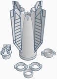 Boyce V-2 Boat Tail for BT-80 Model Rocket Tube