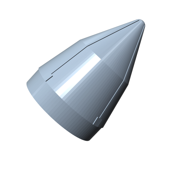Boyce SkyLab Nose Cone 1:70th Scale (Apogee Saturn V)