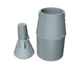 Boyce Gemini Titan Nose Cone (BT-20) Includes Color Titan Body Wrap