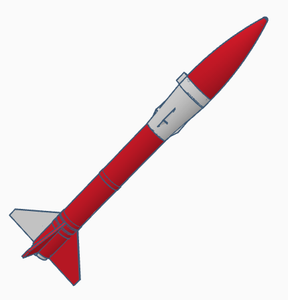Cox Honest John Replica Model Rocket Kit