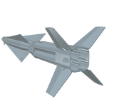 Boyce Nike Hercules Gap Staged 1:24th Scale Model Rocket