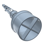 Boyce Mercury Capsule and Tower "Square Window" 1:35 Scale (ST-20 Tube)