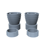 Boyce 18mm Titan Engine Bell Motor Retainers (2 Pack)