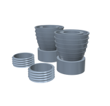 Boyce 18mm Titan Engine Bell Motor Retainers (2 Pack)