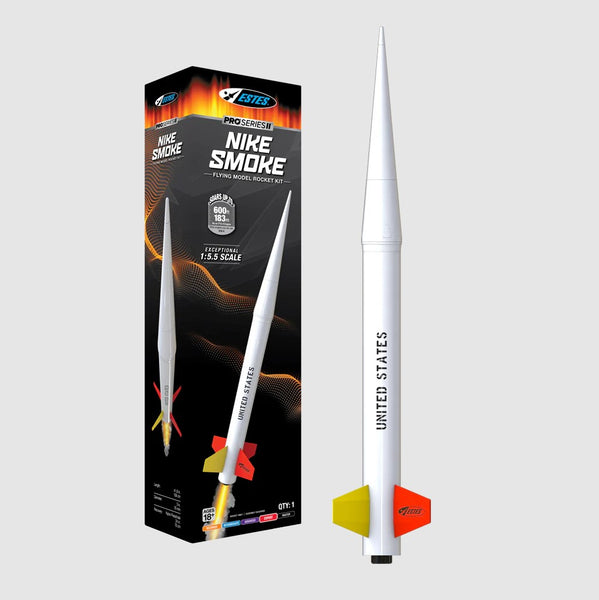 Estes Nike Smoke Pro Series II Model Rocket Kit – Boyce Aerospace