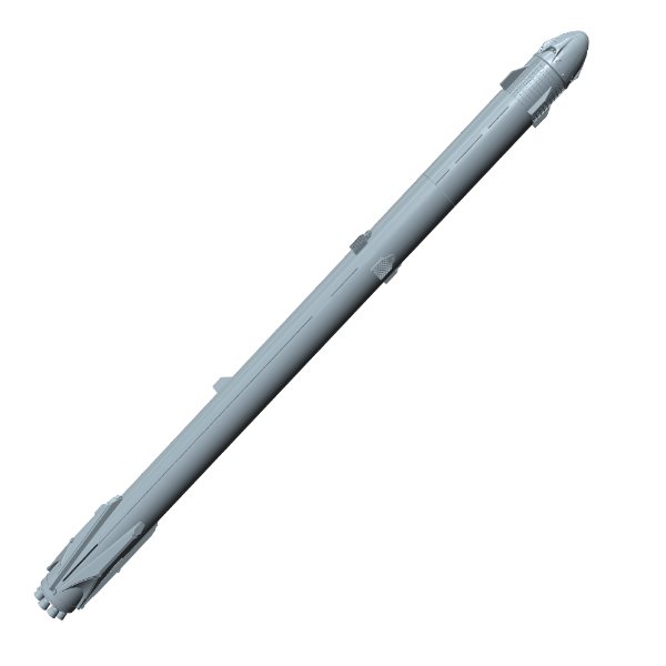 Boyce Aerospace Hobbies | SpaceX Falcon With Fairing Kit – Boyce