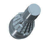 Gemini Capsule Nose Cone Kit As Seen From Above