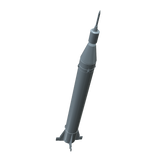 Juno Builders Kit model rocket rendering
