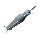 Juno 1 Model Rocket Builders Kit Assembled