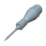 Juno I Nose Cone Kit Angled Down to the Left