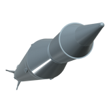 Jupiter C Model Rocket Builders Kit Nose Cone