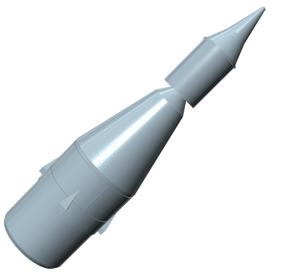 Jupiter C Nose Cone Assembled