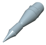 Jupiter C Nose Cone Angled Down 
