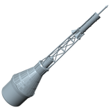 Mercury Redstone Capsule Nose Cone Kit Assembled