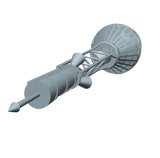 Mercury Redstone Capsule Nose Cone Kit Tower Facing Left