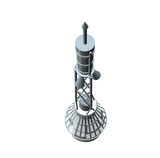 Mercury Redstone Capsule Nose Cone Kit From Above