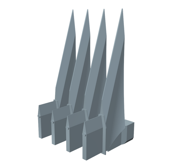 Redstone Fins Four Pack