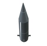 Redstone Missile Nose Cone Vertical