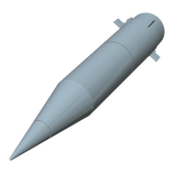 Redstone Missile Nose Cone Pointed Down