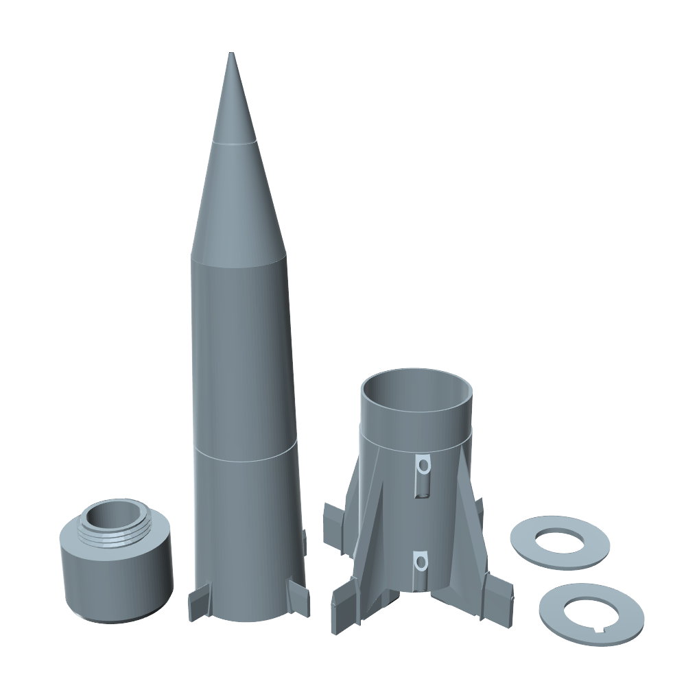 Boyce Aerospace Hobbies | Mercury Redstone Missile Kit – Boyce ...